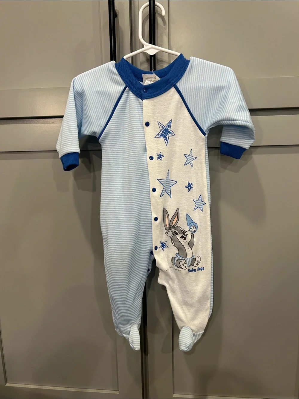 Vintage Baby Bugs Bunny Looney Tunes sleeper